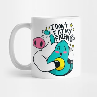 I Don't Eat My Friends Mug